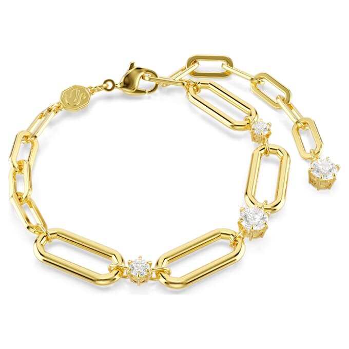 Constella-Armband, weiss, goldfarben plattiert Constella-Armband, weiss, goldfarben plattiert