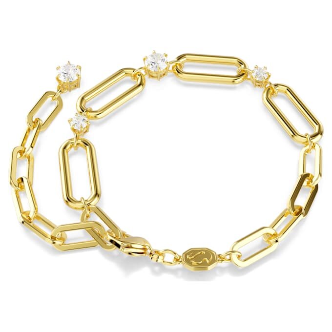 Constella-Armband, weiss, goldfarben plattiert Constella-Armband, weiss, goldfarben plattiert