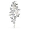 Constella-Brosche «Crystal Pearl», Rundschliff, weiss, rhodiniert Constella-Brosche «Crystal Pearl», Rundschliff, weiss, rhodiniert
