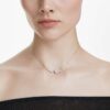 Constella-Halskette Crystal Pearl, Rundschliff, weiss, rhodiniert Constella-Halskette Crystal Pearl, Rundschliff, weiss, rhodiniert