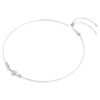 Constella-Halskette Crystal Pearl, Rundschliff, weiss, rhodiniert Constella-Halskette Crystal Pearl, Rundschliff, weiss, rhodiniert