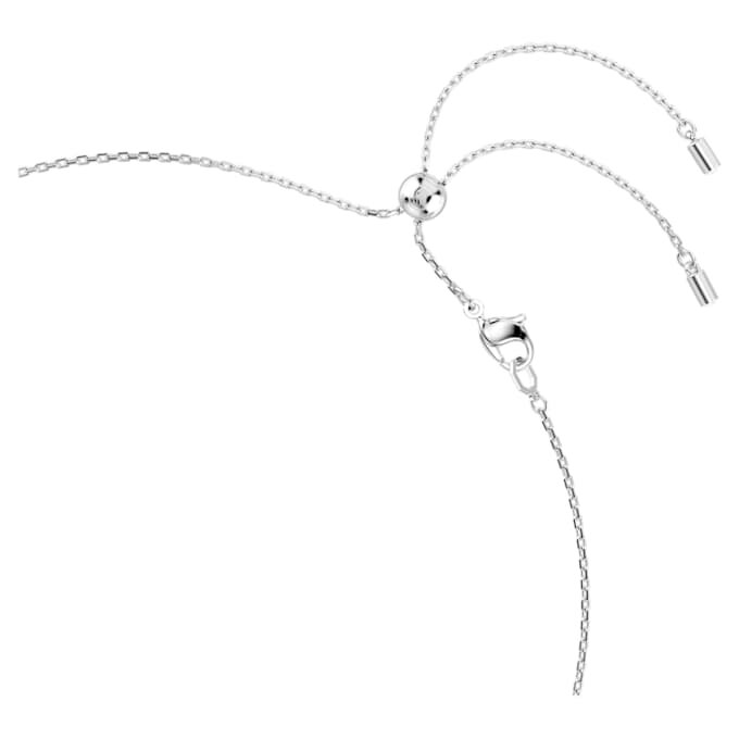 Constella-Halskette Crystal Pearl, Rundschliff, weiss, rhodiniert Constella-Halskette Crystal Pearl, Rundschliff, weiss, rhodiniert