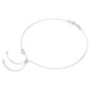 Constella-Halskette Crystal Pearl, Rundschliff, weiss, rhodiniert Constella-Halskette Crystal Pearl, Rundschliff, weiss, rhodiniert