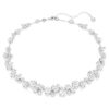 Constella-Halskette mit Rundschliff, weiss, rhodiniert Constella-Halskette mit Rundschliff, weiss, rhodiniert