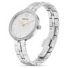 Cosmopolitan Uhr Swiss Made, Metallarmband, silberfarben, Edelstahl