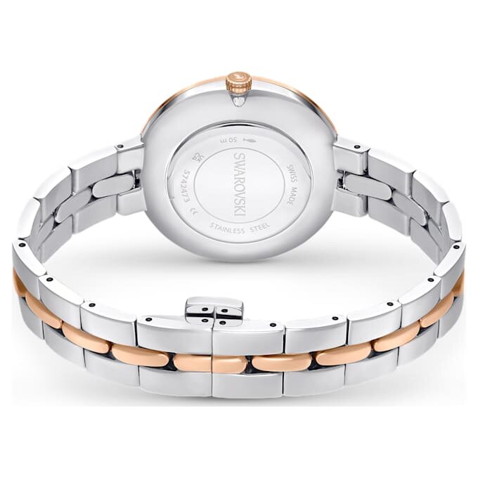 Cosmopolitan-Uhr, Swiss Made, Metallarmband, silberfarben, gemischte Metalloptik Cosmopolitan-Uhr, Swiss Made, Metallarmband, silberfarben, gemischte Metalloptik
