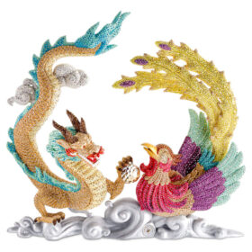 Crystal Myriad Drache und Phönix