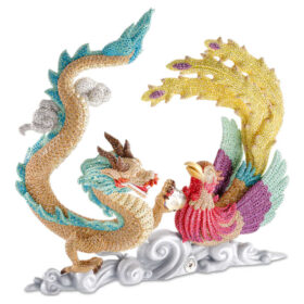 Crystal Myriad Drache und Phönix