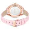 Crystalline Aura Uhr Swiss Made, Lederarmband, rosa, roségoldfarbenes Finish Crystalline Aura Uhr Swiss Made, Lederarmband, rosa, roségoldfarbenes Finish