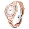 Crystalline Aura Uhr, Swiss Made, Metallarmband, roségoldfarben, roségoldfarbene Oberfläche Crystalline Aura Uhr, Swiss Made, Metallarmband, roségoldfarben, roségoldfarbene Oberfläche