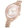 Crystalline Aura Uhr, Swiss Made, Metallarmband, roségoldfarben, roségoldfarbene Oberfläche Crystalline Aura Uhr, Swiss Made, Metallarmband, roségoldfarben, roségoldfarbene Oberfläche
