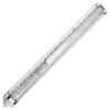 Crystalline-Kugelschreiber, grau, grau lackiert, verchromt Crystalline-Kugelschreiber, grau, grau lackiert, verchromt