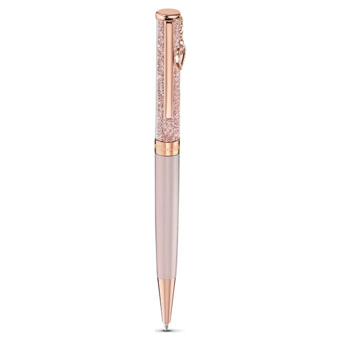 Crystalline Kugelschreiber «Heart», roségoldfarben, rosa lackiert, roségoldfarben plattiert Crystalline Kugelschreiber «Heart», roségoldfarben, rosa lackiert, roségoldfarben plattiert