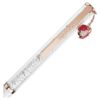 Crystalline Kugelschreiber «Ladybug», weiss, rot lackiert, roségoldfarben plattiert Crystalline Kugelschreiber «Ladybug», weiss, rot lackiert, roségoldfarben plattiert