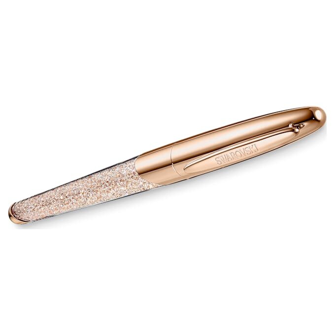 Crystalline Rollerball-Stift in Roségold-Optik, roségoldfarben plattiert Crystalline Rollerball-Stift in Roségold-Optik, roségoldfarben plattiert
