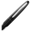 Crystalline-Rollerball-Stift, schwarz, verchromt