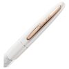 Crystalline-Rollerball-Stift, weiss, roségoldfarben plattiert Crystalline-Rollerball-Stift, weiss, roségoldfarben plattiert