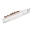 Crystalline-Rollerball-Stift, weiss, roségoldfarben plattiert Crystalline-Rollerball-Stift, weiss, roségoldfarben plattiert
