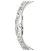 Curiosa Armreif-Uhr mit Kristallarmband, silberfarben, Edelstahl Curiosa Armreif-Uhr mit Kristallarmband, silberfarben, Edelstahl
