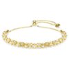 Dextera-Armband mit rundem Schliff, weiss, goldfarben Dextera-Armband mit rundem Schliff, weiss, goldfarben