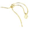 Dextera-Armband mit rundem Schliff, weiss, goldfarben Dextera-Armband mit rundem Schliff, weiss, goldfarben