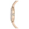 Dextera Armreifuhr Swiss Made, Metallarmband, Goldfarben, champagnerfarbene Oberfläche Dextera Armreifuhr Swiss Made, Metallarmband, Goldfarben, champagnerfarbene Oberfläche