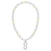 Dextera-Kette mit rundgeschliffenen Elementen, weiss, gemischte Metalloberfläche Dextera-Kette mit rundgeschliffenen Elementen, weiss, gemischte Metalloberfläche