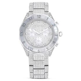 Dextera Lux Uhr Swiss Made, Metallarmband, silberfarben, Edelstahl