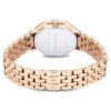 Dextera Octagon Uhr, Swiss Made, Metallarmband, goldfarben, roségoldfarbenes Finish