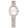 Dextera Octagon Uhr Swiss Made, Metallarmband, silberfarben, roségoldfarbenes Finish Dextera Octagon Uhr Swiss Made, Metallarmband, silberfarben, roségoldfarbenes Finish