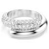 Dextera-Ring weiss, rhodiniert Dextera-Ring weiss, rhodiniert
