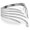 Die Vienna Collection Choker Feather, weiss, rutheniumbeschichtet Die Vienna Collection Choker Feather, weiss, rutheniumbeschichtet