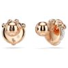 Drachen- & Phönix-Ohrringe mit Drachenklaue, weiss, roségoldfarben plattiert Drachen- & Phönix-Ohrringe mit Drachenklaue, weiss, roségoldfarben plattiert