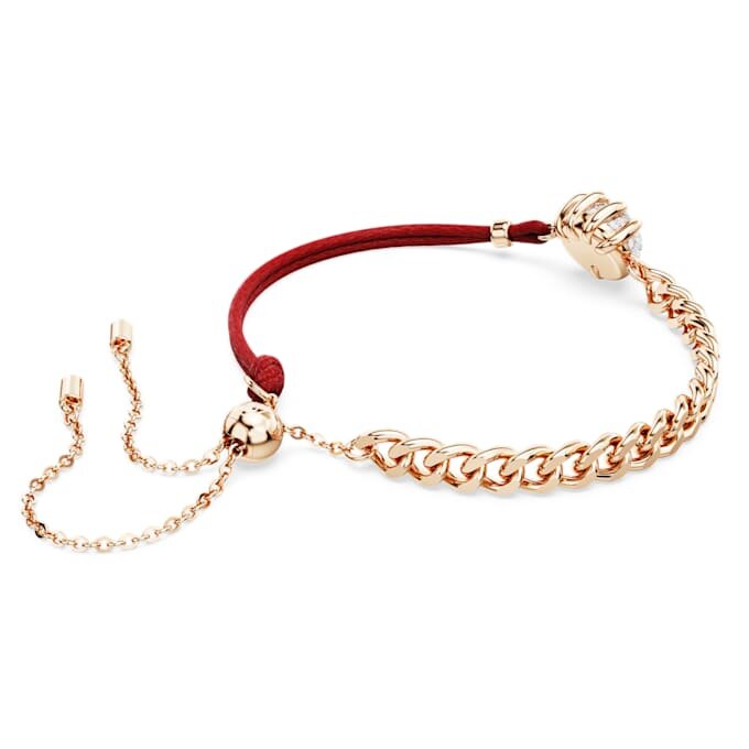 Drachen- und Phönix-Armbänder «Dragon’s Claw», rot, gemischte Metalloberfläche Drachen- und Phönix-Armbänder «Dragon’s Claw», rot, gemischte Metalloberfläche