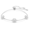 Ein Angelic Armband mit rundgeschliffenen, doppelseitigen Motiven, weiss, rhodiniert Ein Angelic Armband mit rundgeschliffenen, doppelseitigen Motiven, weiss, rhodiniert