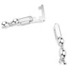 Ein Angelic Armband, Rundschliff, klein, weiss, rhodiniert Ein Angelic Armband, Rundschliff, klein, weiss, rhodiniert