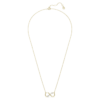 Eternity-Anhänger mit im Labor gezüchteten Diamanten, 0.35 Ct insgesamt, verschiedene Formen, 14K Gelbgold Eternity-Anhänger mit im Labor gezüchteten Diamanten, 0.35 Ct insgesamt, verschiedene Formen, 14K Gelbgold