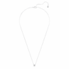 Eternity-Anhänger mit im Labor gezüchteten Diamanten, 0.5 Ct Tw, runde Form, Sterlingsilber Eternity-Anhänger mit im Labor gezüchteten Diamanten, 0.5 Ct Tw, runde Form, Sterlingsilber