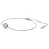 Eternity-Armband mit im Labor gezüchteten Diamanten, 0.5 Ct Tw, Herzform, Sterlingsilber Eternity-Armband mit im Labor gezüchteten Diamanten, 0.5 Ct Tw, Herzform, Sterlingsilber
