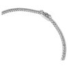 Eternity-Armband mit im Labor gezüchteten Diamanten, 1.5 Ct Tw, runde Form, 14K Weissgold