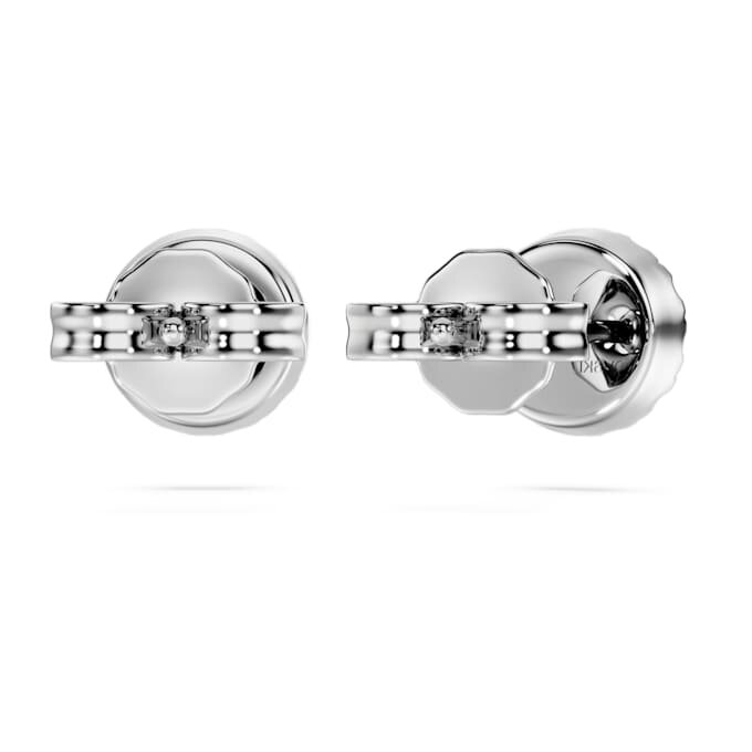 Eternity-Halo-Ohrringe mit im Labor gezüchteten Diamanten, 0.45 Ct Tw, runde Form, Sterlingsilber Eternity-Halo-Ohrringe mit im Labor gezüchteten Diamanten, 0.45 Ct Tw, runde Form, Sterlingsilber