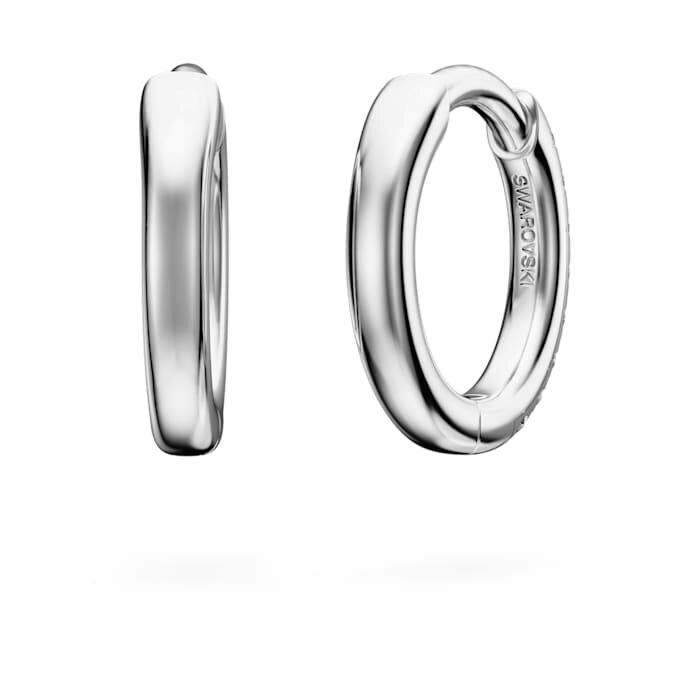 Eternity-Ohrringe mit im Labor gezüchteten Diamanten, 0.1 Ct Tw, runde Form, klein, 14K Weissgold Eternity-Ohrringe mit im Labor gezüchteten Diamanten, 0.1 Ct Tw, runde Form, klein, 14K Weissgold