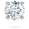 Eternity-Ohrringe mit im Labor gezüchteten Diamanten, 0.5 Ct insgesamt, einzeln, runde Form, 14K Weissgold Eternity-Ohrringe mit im Labor gezüchteten Diamanten, 0.5 Ct insgesamt, einzeln, runde Form, 14K Weissgold