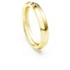 Eternity-Ring mit im Labor gezüchteten Diamanten, 0.05 Ct insgesamt, runde Form, 14K Gelbgold