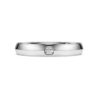 Eternity-Ring mit im Labor gezüchteten Diamanten, 0.05 Karat insgesamt, runde Form, 14K Weissgold