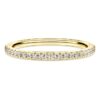Eternity-Ring mit im Labor gezüchteten Diamanten, 0.2 Ct Tw, runde Form, 14K Gelbgold