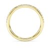 Eternity-Ring mit im Labor gezüchteten Diamanten, 0.2 Ct Tw, runde Form, 14K Gelbgold