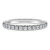 Eternity-Ring mit im Labor gezüchteten Diamanten, 0.4 Ct insgesamt, runde Form, 14K Weissgold