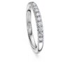 Eternity-Ring mit im Labor gezüchteten Diamanten, 0.4 Ct insgesamt, runde Form, 14K Weissgold