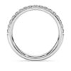 Eternity-Ring mit im Labor gezüchteten Diamanten, 0.4 Ct insgesamt, runde Form, 14K Weissgold